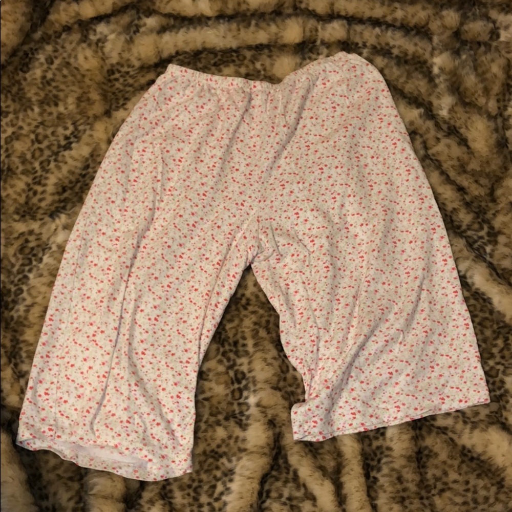 Floral sleepwear pants